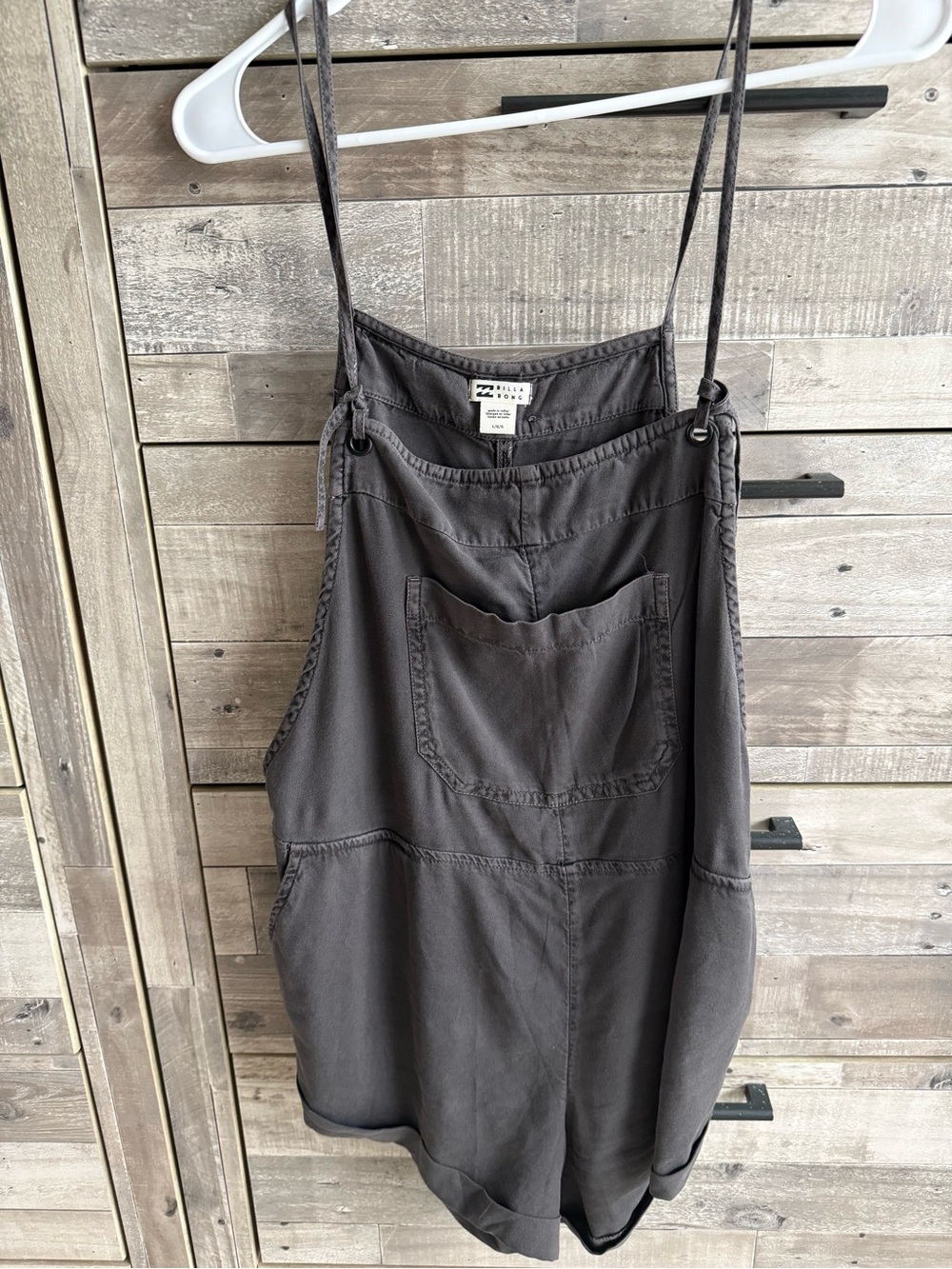 Billabong black adjustable Romper
